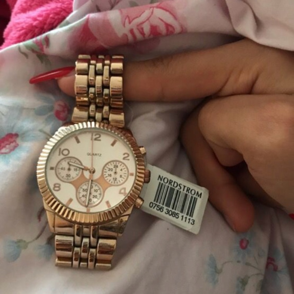 Brand New with Tags Nordstrom Rose Gold Watch